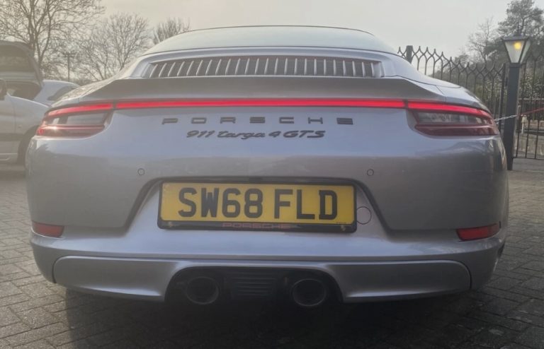 Porsche 911 Targa 4 GTS screenshot